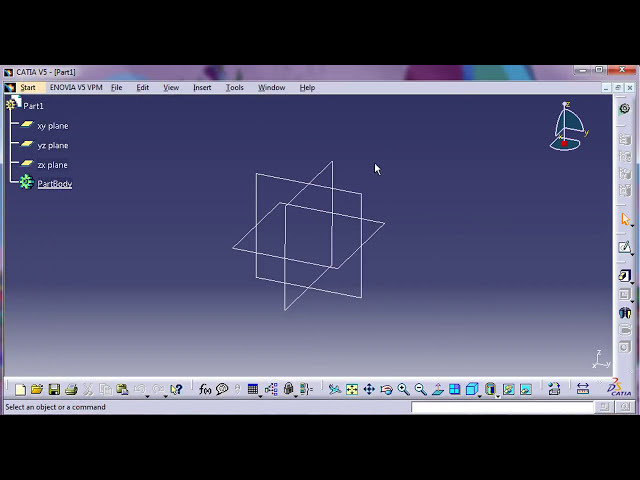 فیلم آموزشی: چگونه اندازه صفحه یا محور را در CATIA v5 افزایش دهیم؟ به زبان هندی با زیرنویس فارسی