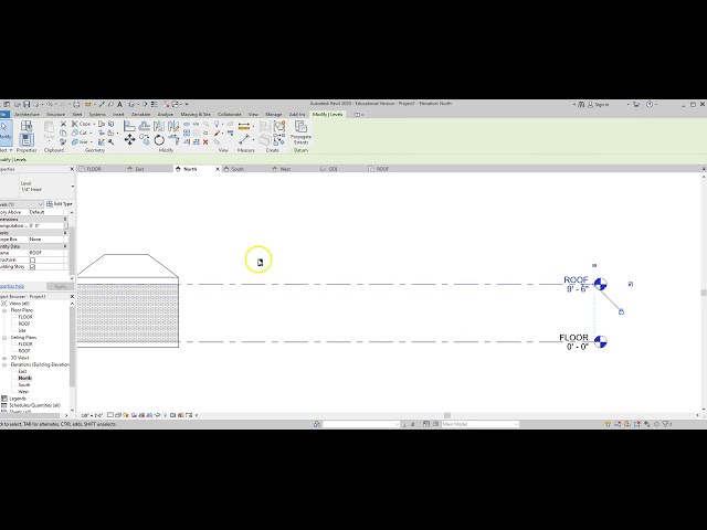 فیلم آموزشی: PLTW CEA - Activity 2.1.3 - ایجاد یک سوله اولیه در Autodesk Revit Video 1 با زیرنویس فارسی