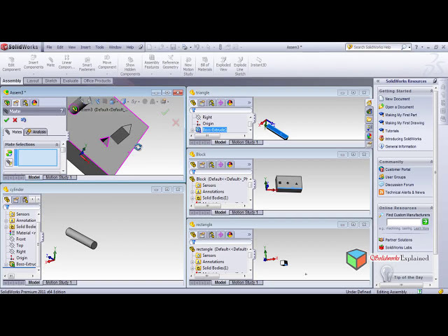 فیلم آموزشی: نحوه استفاده از چندین پنجره در solidworks با زیرنویس فارسی