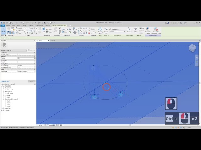 فیلم آموزشی: آموزش Revit (روز 84) - دایره از 3 امتیاز (خانواده تطبیقی)