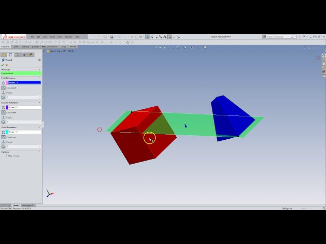 فیلم آموزشی: SolidWorks: چرا هواپیمای طراحی من در جهت اشتباه است؟ با زیرنویس فارسی