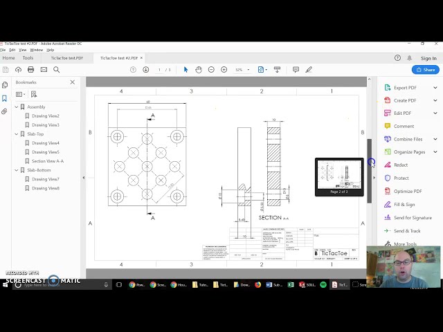 فیلم آموزشی: نحوه ذخیره فایل طراحی Solidworks (slddrw) به صورت pdf با زیرنویس فارسی