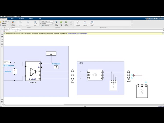 فیلم آموزشی: آموزش شبیه سازی Matlab Simulink مبدل AC-DC-AC با زیرنویس فارسی