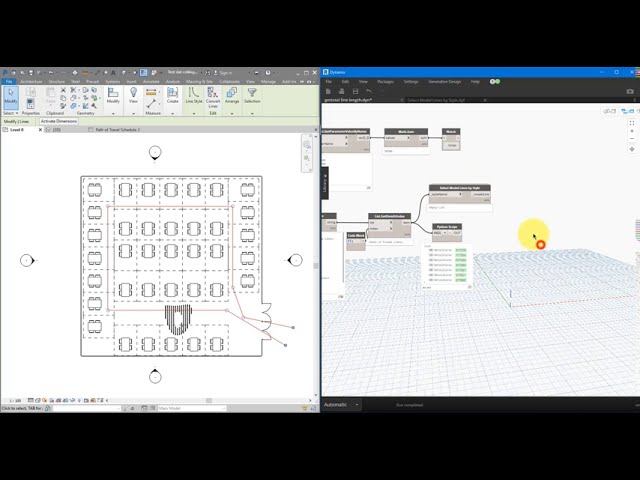 فیلم آموزشی: Revit Snippet: محاسبه طول کل خطوط با Dynamo با زیرنویس فارسی