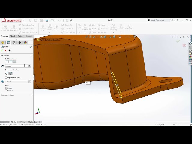 فیلم آموزشی: درپوش SolidWorks با سطوح