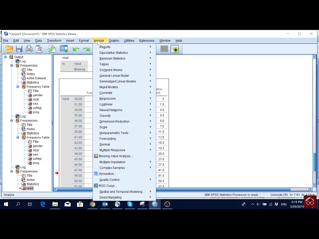 فیلم آموزشی: SPSS (6): توزیع فراوانی داده های اسمی، ترتیبی و مقیاسی با زیرنویس فارسی