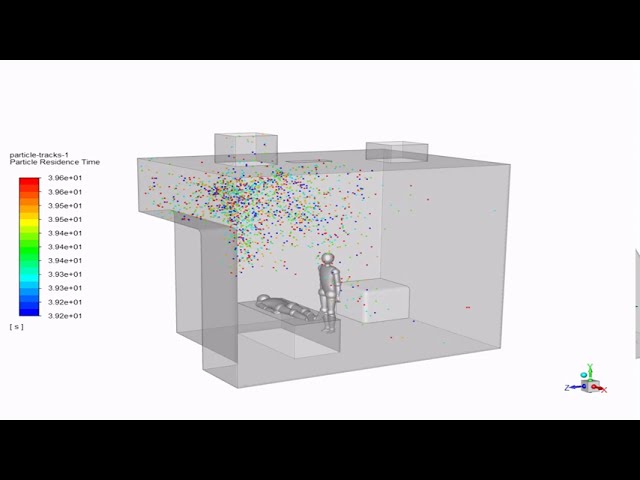 فیلم آموزشی: شبیه سازی تهویه اتاق بیمارستان با Ansys Discovery Live و Fluent با زیرنویس فارسی