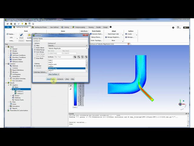 فیلم آموزشی: ساخت هواپیمای 45 درجه Elbow ANSYS Fluent