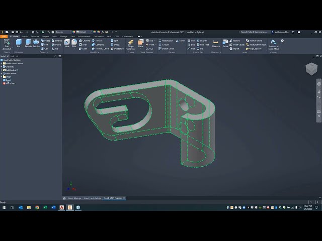 فیلم آموزشی: تبدیل قطعات به ورق فلز در Autodesk Inventor با زیرنویس فارسی