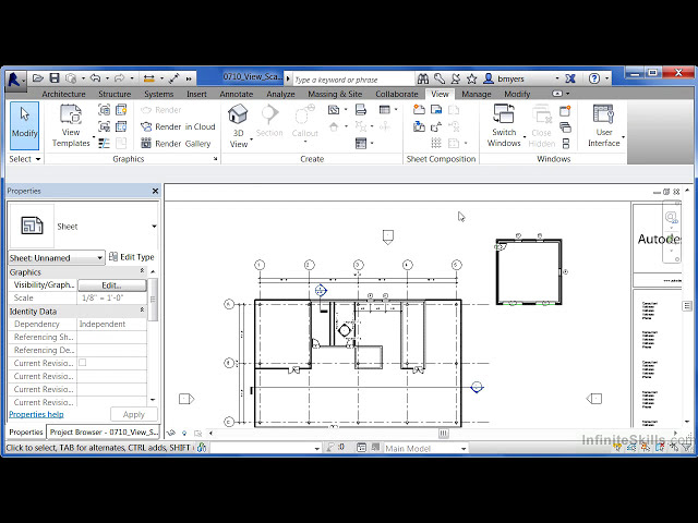 فیلم آموزشی: آموزش Revit - 07_10-View Scaling با زیرنویس فارسی