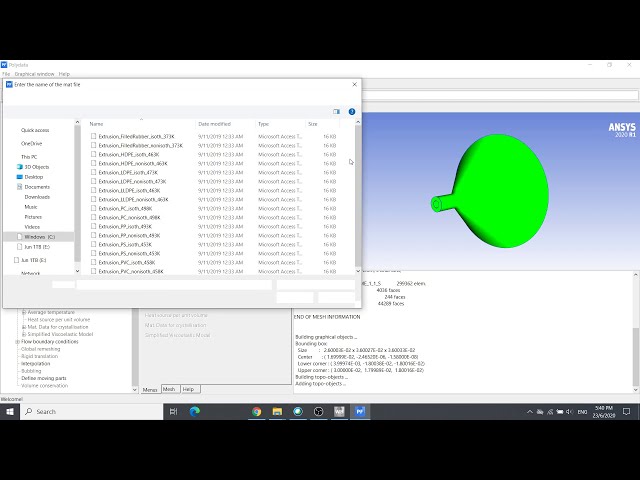 فیلم آموزشی: (60 فریم در ثانیه) شروع به کار: شبیه سازی اکستروژن پلیمر با استفاده از Ansys Polyflow