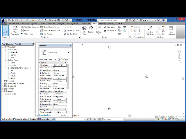 فیلم آموزشی: آموزش Revit - 02_04-Moving And Docking Properties با زیرنویس فارسی