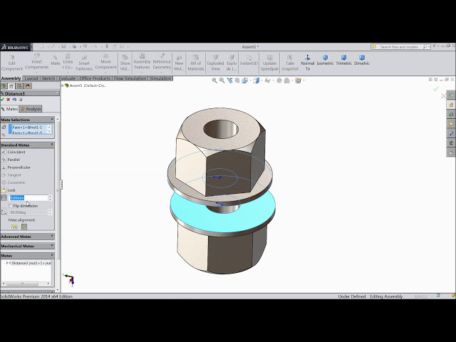 فیلم آموزشی: آموزش مونتاژ Solidworks: Perpendicular Mate با زیرنویس فارسی