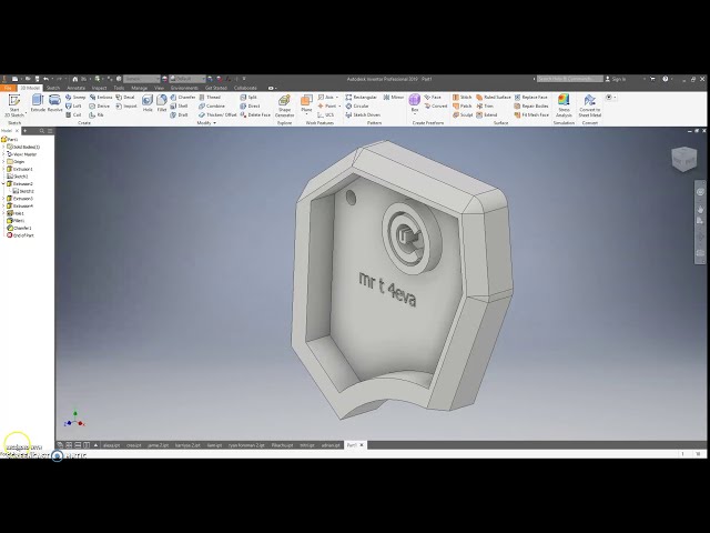 فیلم آموزشی: ایجاد یک جاکلیدی در Autodesk Inventor با زیرنویس فارسی