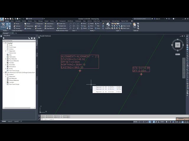 فیلم آموزشی: Civil 3D - نحوه استفاده از دستور Match Properties برای اشیاء و برچسب های Civil 3D با زیرنویس فارسی