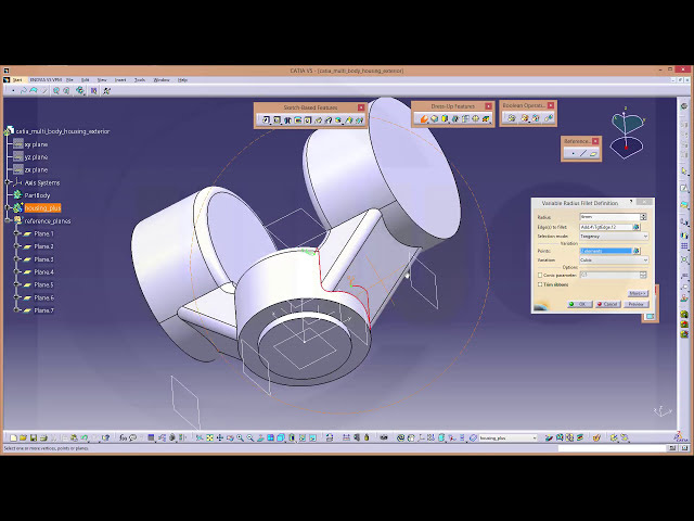 فیلم آموزشی: خانه های چند بدنه - قسمت 1 خارجی - آموزش Catia v5 - روش ها با زیرنویس فارسی