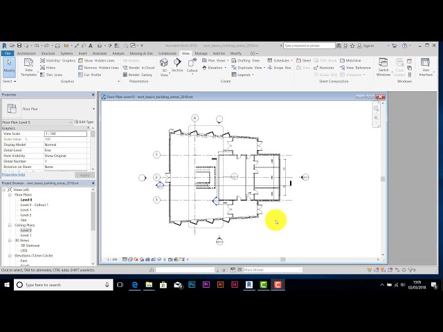 فیلم آموزشی: Revit Basics pt9 - برچسب گذاری اتاق، برنامه اتاق + طرح رنگ با زیرنویس فارسی