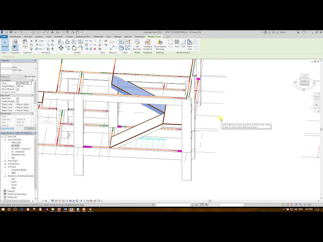 فیلم آموزشی: 3. مدلسازی ساختاری در Revit با استفاده از AutoCad Plan-Part2