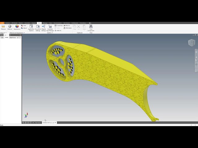 فیلم آموزشی: بخش بافت جامد - ویژگی جدید - Autodesk Inventor 2019.2