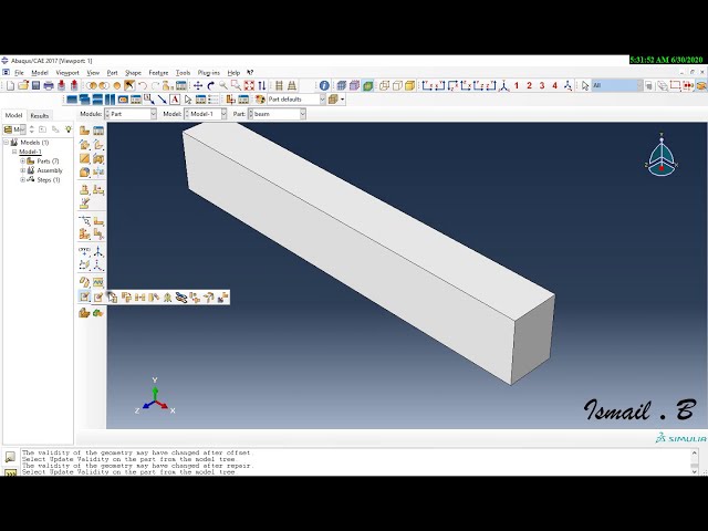 فیلم آموزشی: آموزش #abaqus : #کنسرت تقویت شده #اتصال تیر به #ستون