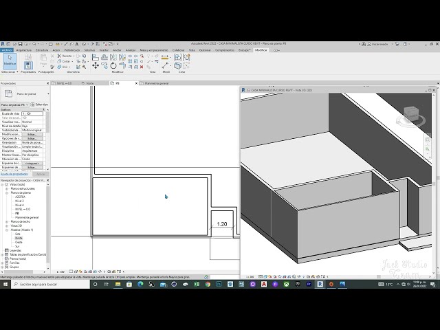 فیلم آموزشی: REVIT 2022 CREATE WALLS DOORS پله ها و پنجره ها | کلاس 2 با زیرنویس فارسی