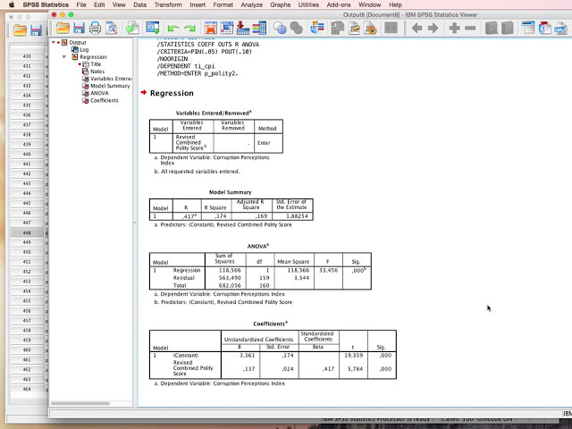 فیلم آموزشی: SPSS: تحلیل رگرسیون، دل 1