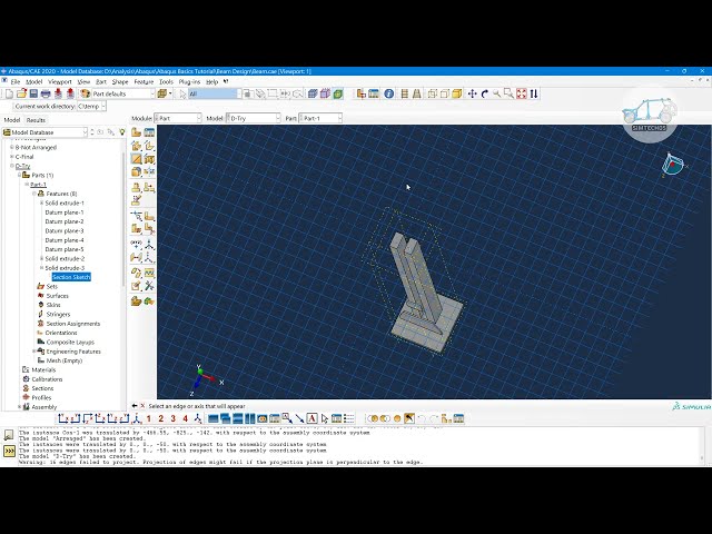 فیلم آموزشی: اصول اولیه Abaqus 09 - مونتاژ در Abaqus (ترفند ساده برای مونتاژ سازه های مدنی) با زیرنویس فارسی