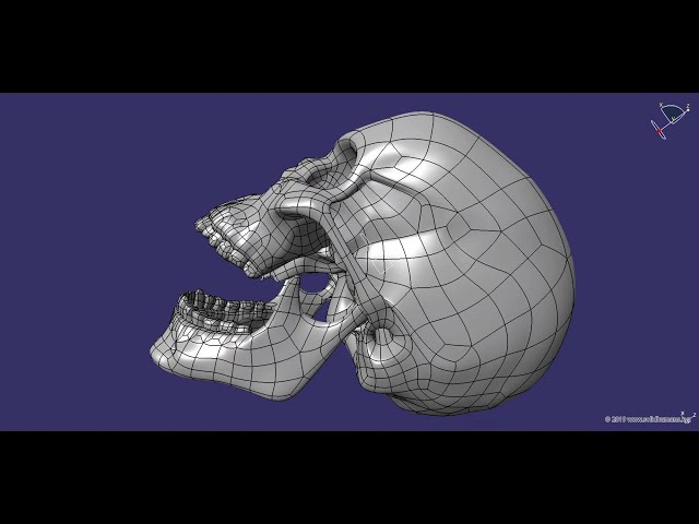 فیلم آموزشی: مدل CAD Human Skull (Cranium) M3P1D1V1Skull در CATIA