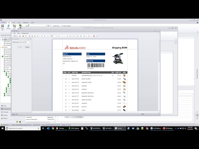 فیلم آموزشی: SOLIDWORKS Manage Tutorial - Going Beyond PDM Professional با زیرنویس فارسی