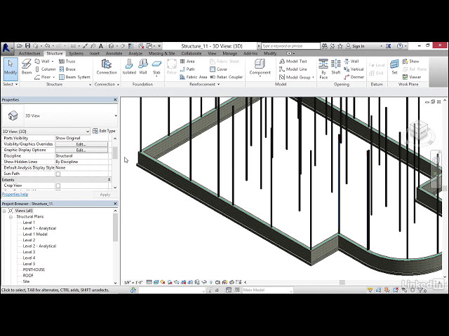 فیلم آموزشی: آموزش Revit - اضافه کردن پایه های دیوار با زیرنویس فارسی