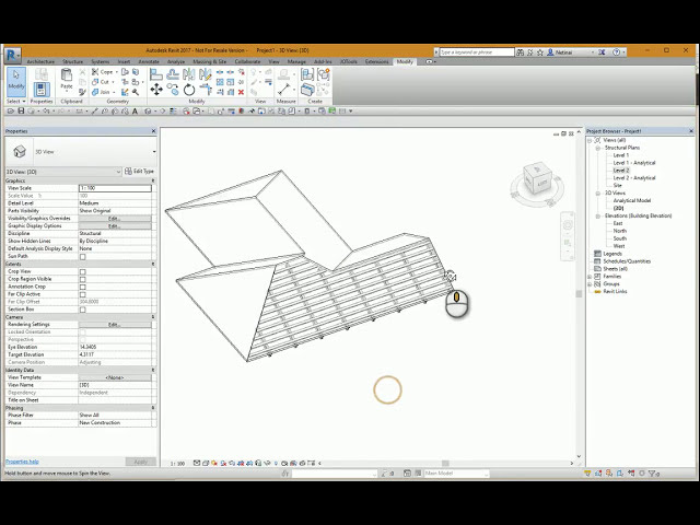 فیلم آموزشی: Easy Rafter & Purlin توسط Revit