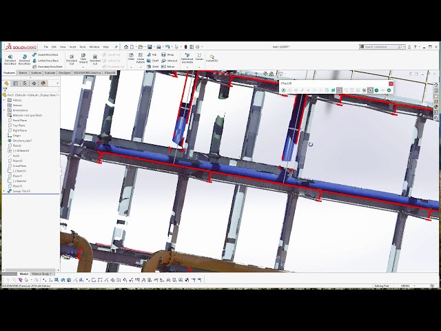 فیلم آموزشی: Xtract3D - CAD از یک Faro E57 Pointcloud در Solidworks با زیرنویس فارسی