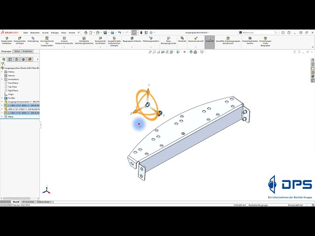 فیلم آموزشی: SOLIDWORKS 2022 - مجموعه ها - حرکت با سه گانه با زیرنویس فارسی