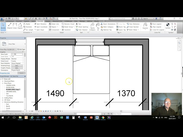 فیلم آموزشی: REVIT قسمت 11 اضافه کردن یک تخت با زیرنویس فارسی