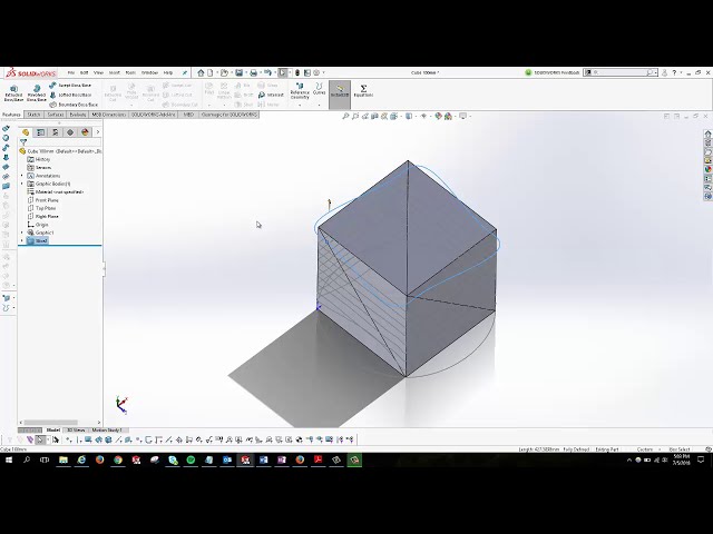 فیلم آموزشی: آموزش دستور Slicing 2019 SOLIDWORKS با زیرنویس فارسی