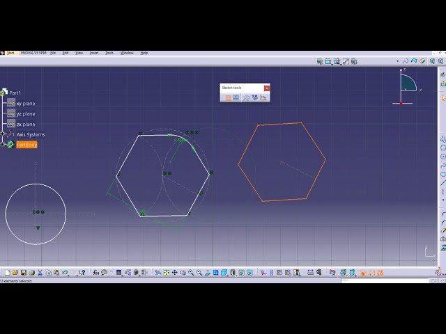 فیلم آموزشی: CATIA V5 I Grid I چسبیدن به نقطه I عناصر ساختمانی I محدودیت های هندسی و ابعادی