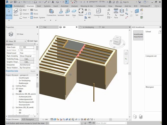 فیلم آموزشی: 07 قرار دادن ستون ها در revit