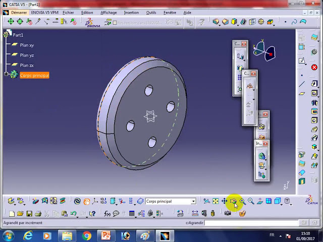 فیلم آموزشی: آموزش: catia v5; نوار ابزار طرح با زیرنویس فارسی