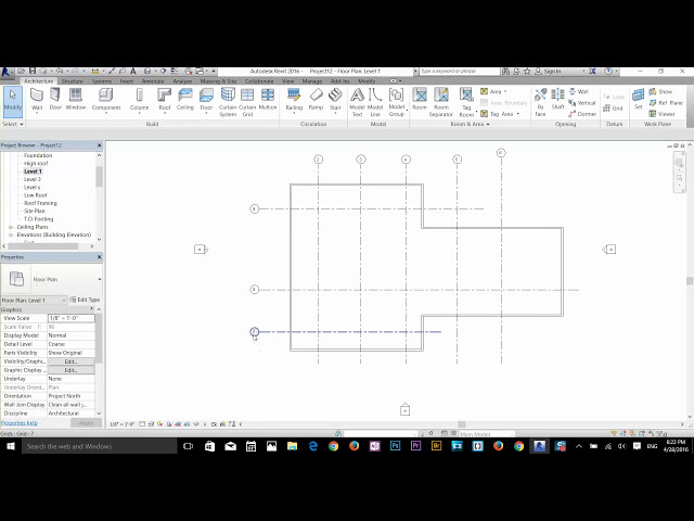 فیلم آموزشی: آموزش Revit دوره معماری راه اندازی پروژه و قالب آموزش 4 با زیرنویس فارسی