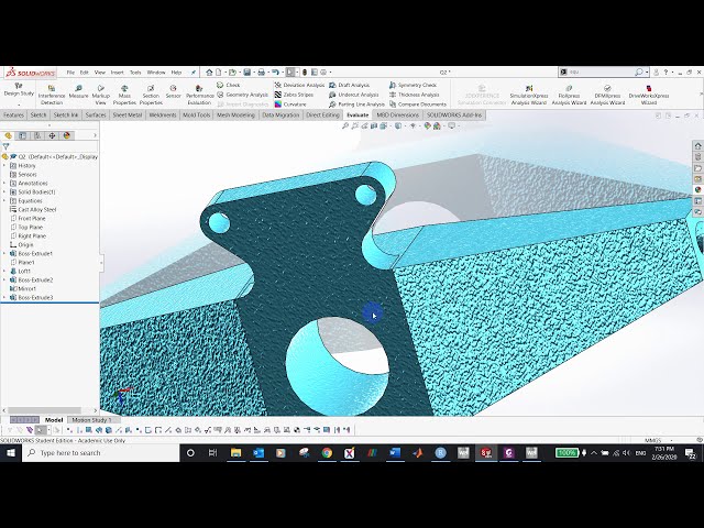 فیلم آموزشی: سوال امتحان CSWA Solidworks شماره 3