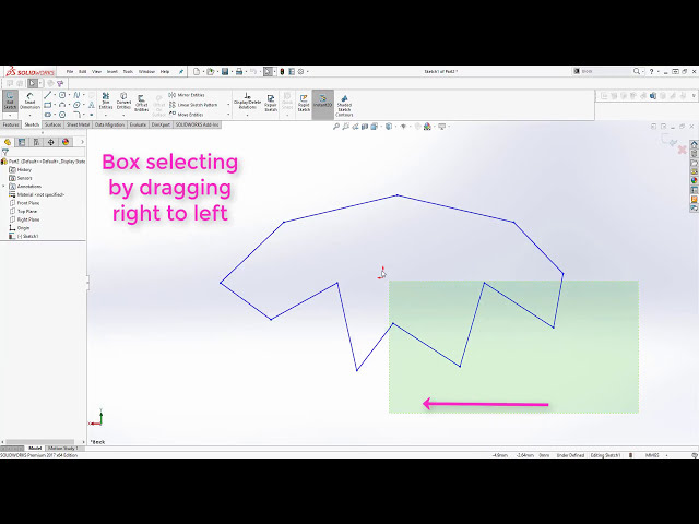 فیلم آموزشی: انتخاب جعبه در SolidWorks 3D CAD با زیرنویس فارسی
