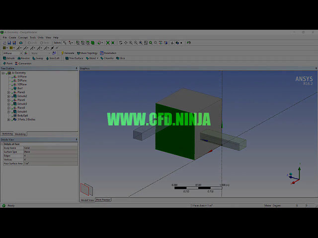 فیلم آموزشی: ✅ ANSYS DESIGN MODELER - Imprint Face - Basic Tutorial 11