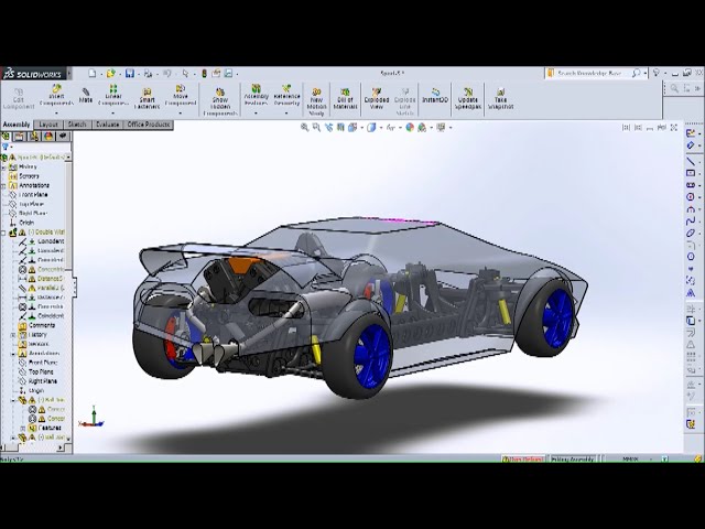 فیلم آموزشی: نحوه ساخت بدنه خودرو در Solidworks بدون استفاده از سطح