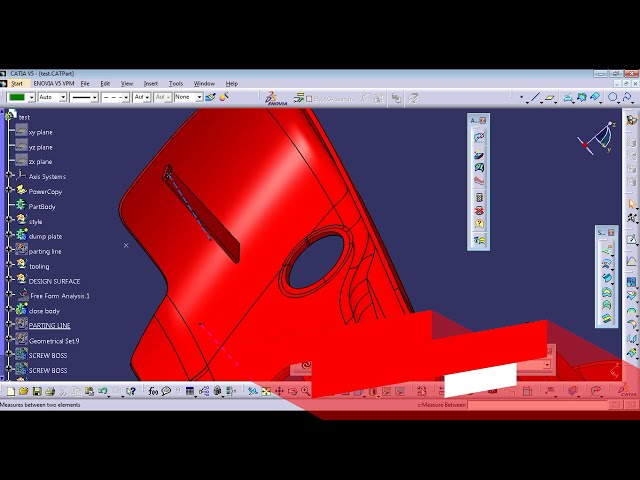 فیلم آموزشی: CATIA V5- ویژگی های نصب روی قطعه (پاورکپی)