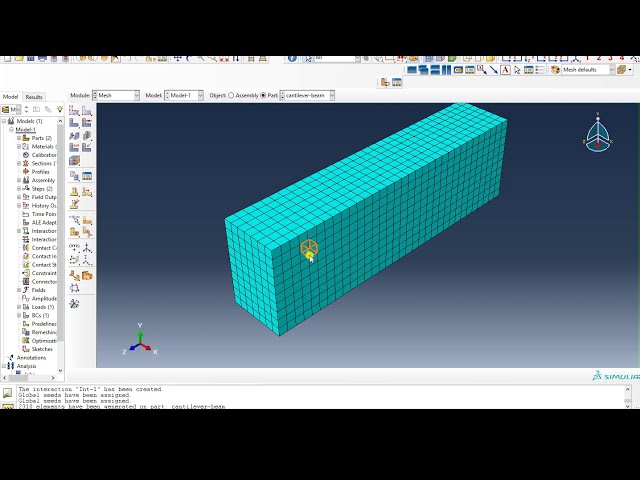 فیلم آموزشی: آموزش #abaqus : #پرتوکنتیلهور - روش کرک #XFEM