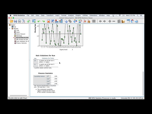فیلم آموزشی: ساخت نمودارهای کنترلی با SPSS || نمودار کنترل Interpet و معیارهای قابلیت با زیرنویس فارسی