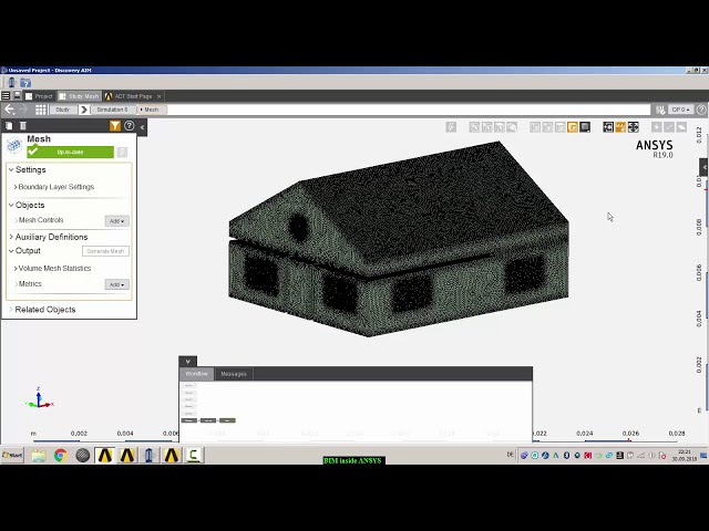 فیلم آموزشی: BIM داخل ANSYS: شبیه سازی سیال ساختمان داخلی