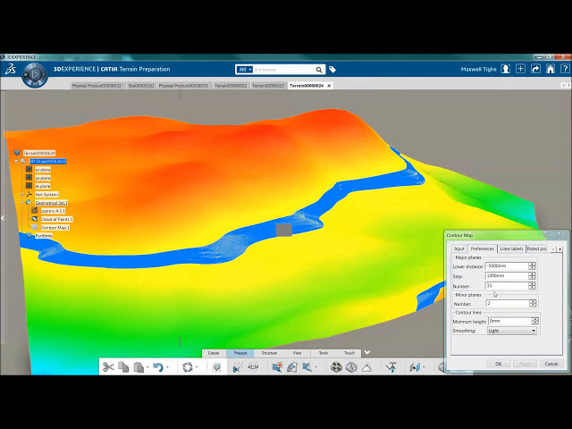 فیلم آموزشی: توپوگرافی - Google Earth - Rhino - CATIA 3DEXPERIENCE در ابر