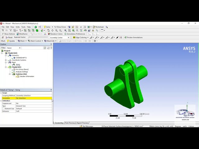 فیلم آموزشی: تجزیه و تحلیل پاسخ مودال و هارمونیک در Ansys-1