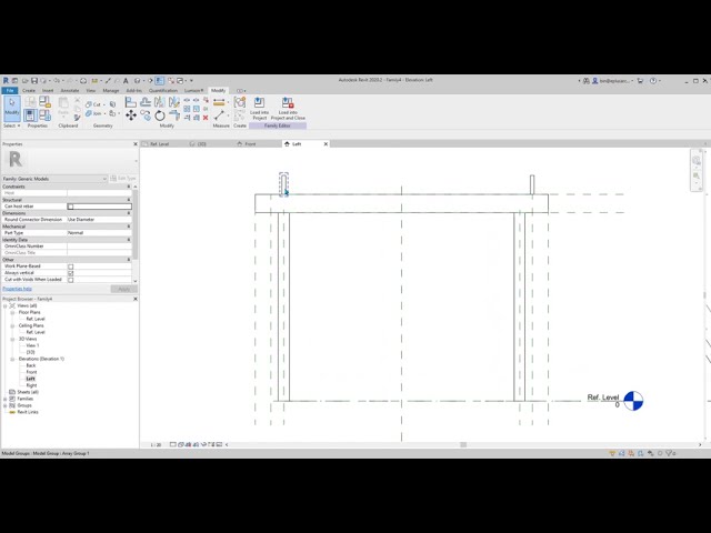 فیلم آموزشی: تمرین Revit (روز 154) - آلاچیق الواری به عنوان مدل عمومی با زیرنویس فارسی